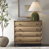 Millard Curved 4 Drawer Chest, Cabinets & Chest by Uttermost, 36" width x 34.25" height x 17" depth thumbnail 2