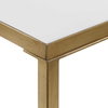 Hayley Gold Console Table, by Uttermost, 60" width x 31" height x 10" depth thumbnail 7