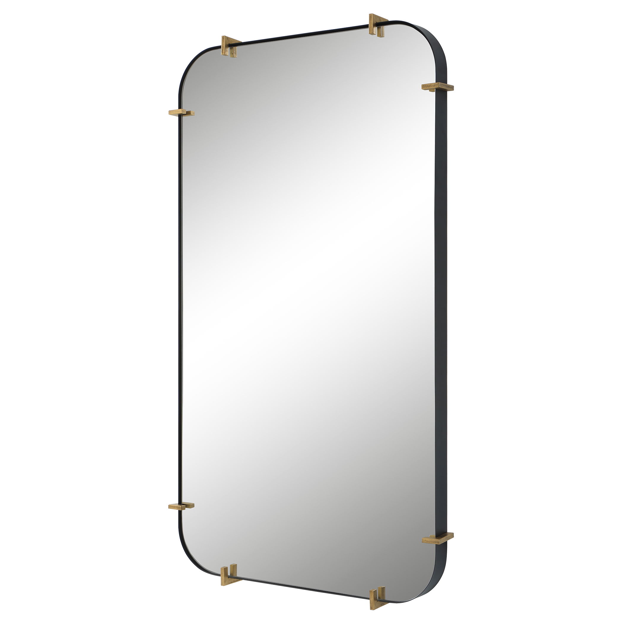 Pali Industrial Iron Mirror large image 