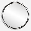 Corona Modern Round Mirror, by Uttermost, 4'2" width x 4'2" height x 3" depth thumbnail 1