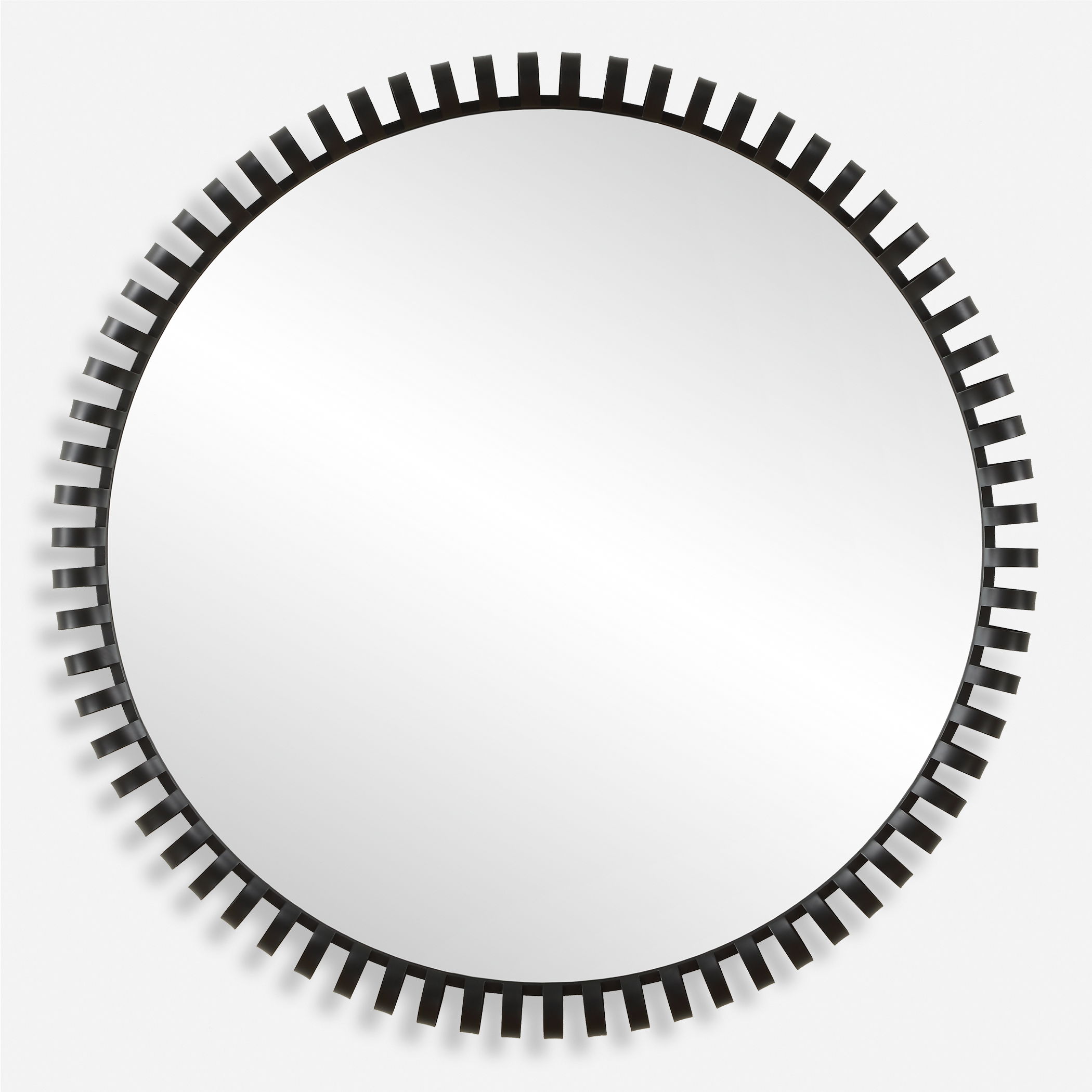 Corona Modern Round Mirror large image 