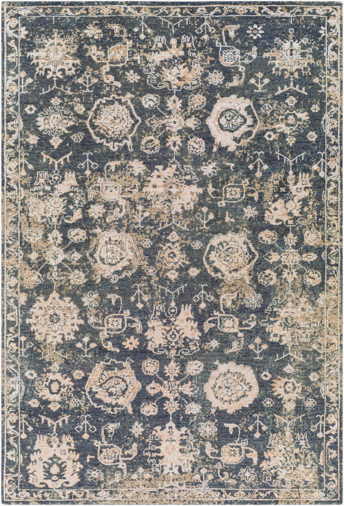 Sufi Handmade Rug, by Surya, 9' length x 6' width