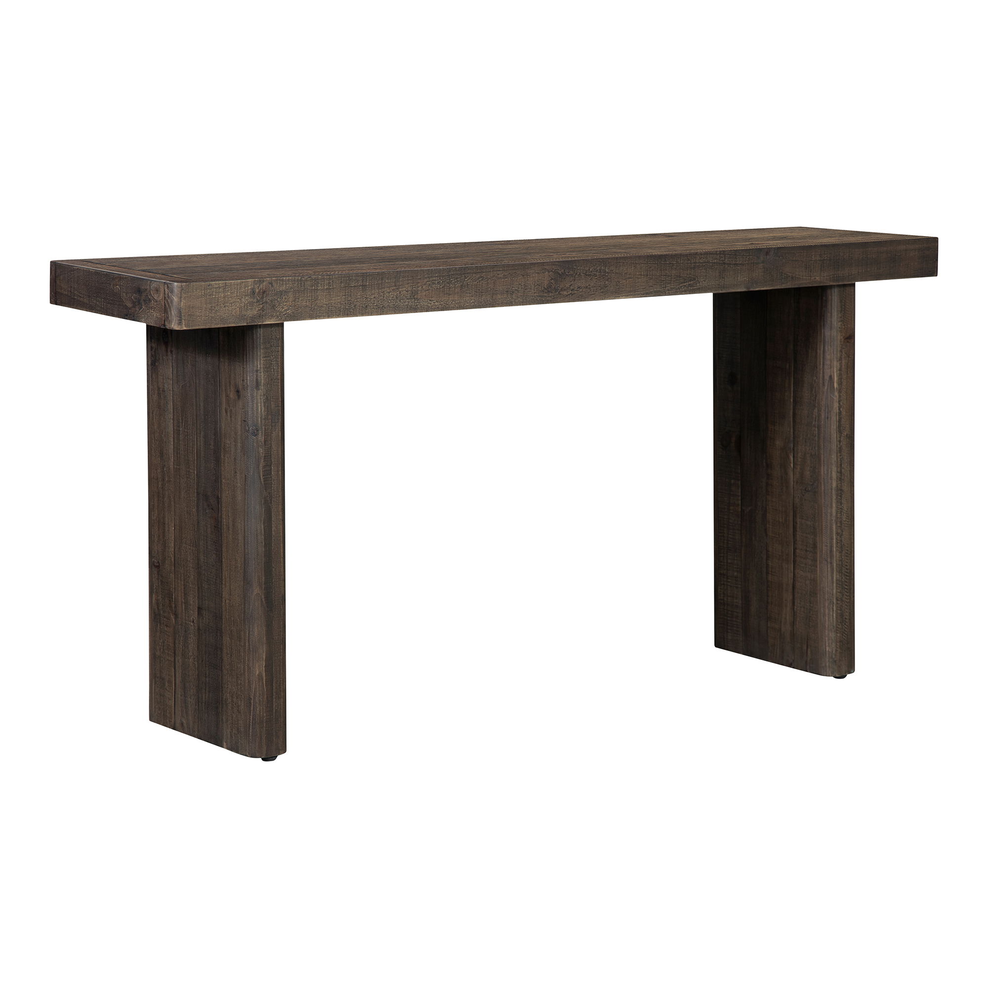 Monterey Console Table Aged Brown, by Moe's Home, 60" width x 30" height x 15.75" depth View 2