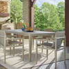 Sumba Wicker Outdoor Dining Chair, Outdoor Chair by Uttermost, 1'11.75" width x 2'8.75" height x 2'0.5" depth thumbnail 4