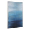 Moonlit Sea Hand Painted Canvas thumbnail 4