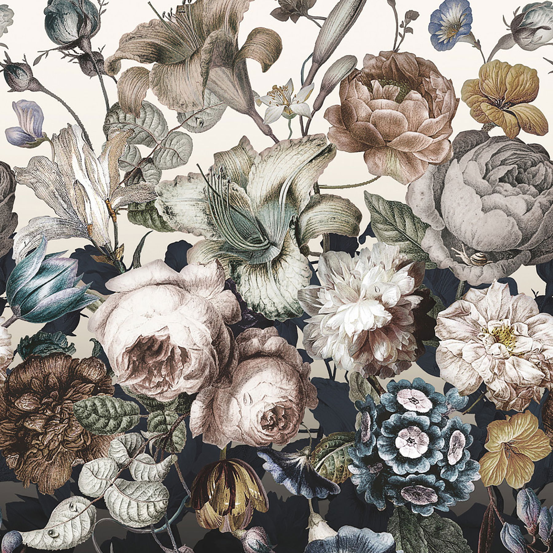 Rachel Rose White Wall Mural large image 