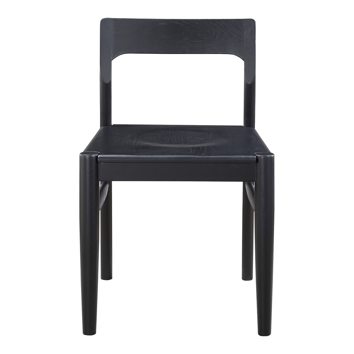 Owing Dining Chair Black - Set Of Two, by Moe's Home, 19.5" width x 30" height x 20" depth View 3