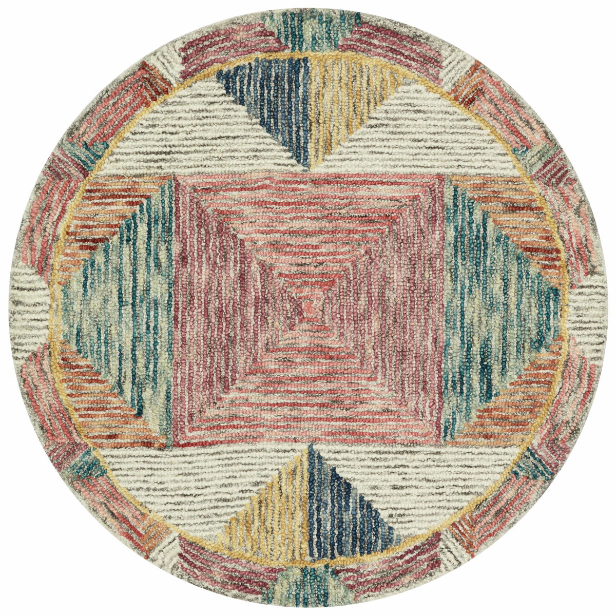 Loloi Spectrum Rug, 1'6" length x 1'6" width View 6
