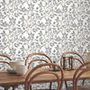 Limoncello Toile Black Wallpaper thumbnail 2
