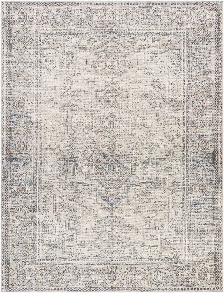 Margot Machine Woven Rug, by Surya, 1'3.75" length x 1'3.75" width