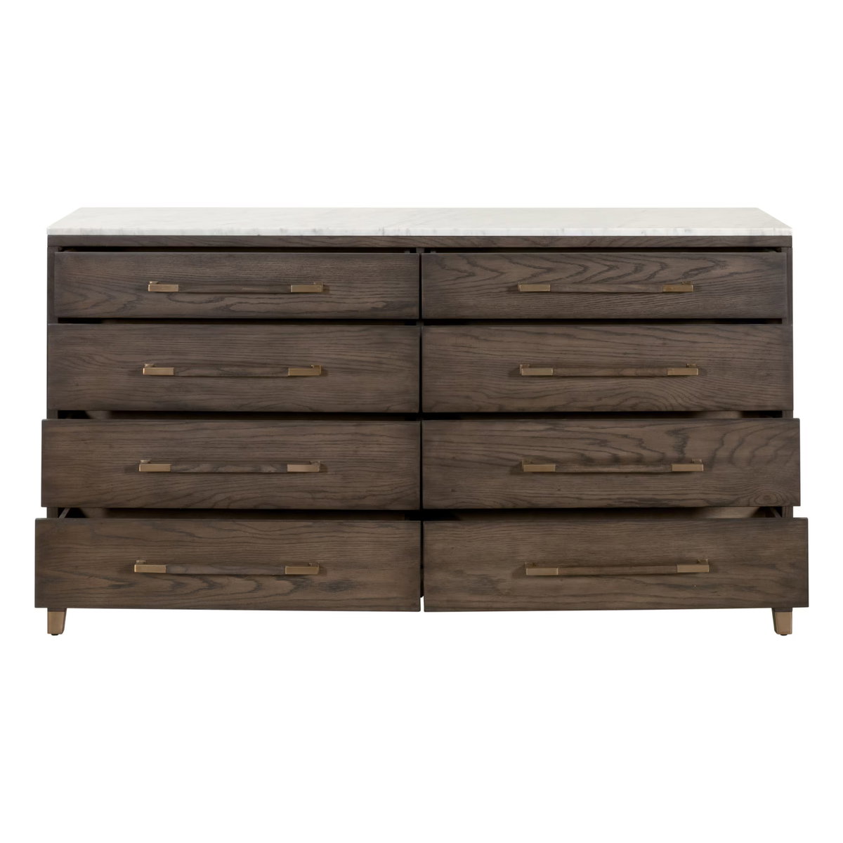 Cambria 8-Drawer Double Dresser, by Essentials for Living, 65" width x 36.25" height x 20" depth View 2
