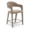 Martens Counter Stool Camel, Counter & Bar Stool by Moe's Home, 23.6" width x 39" height x 23.3" depth thumbnail 2