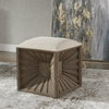 Jia Wooden Ottoman, by Uttermost, 17.37" width x 20" height x 17.37" depth thumbnail 6