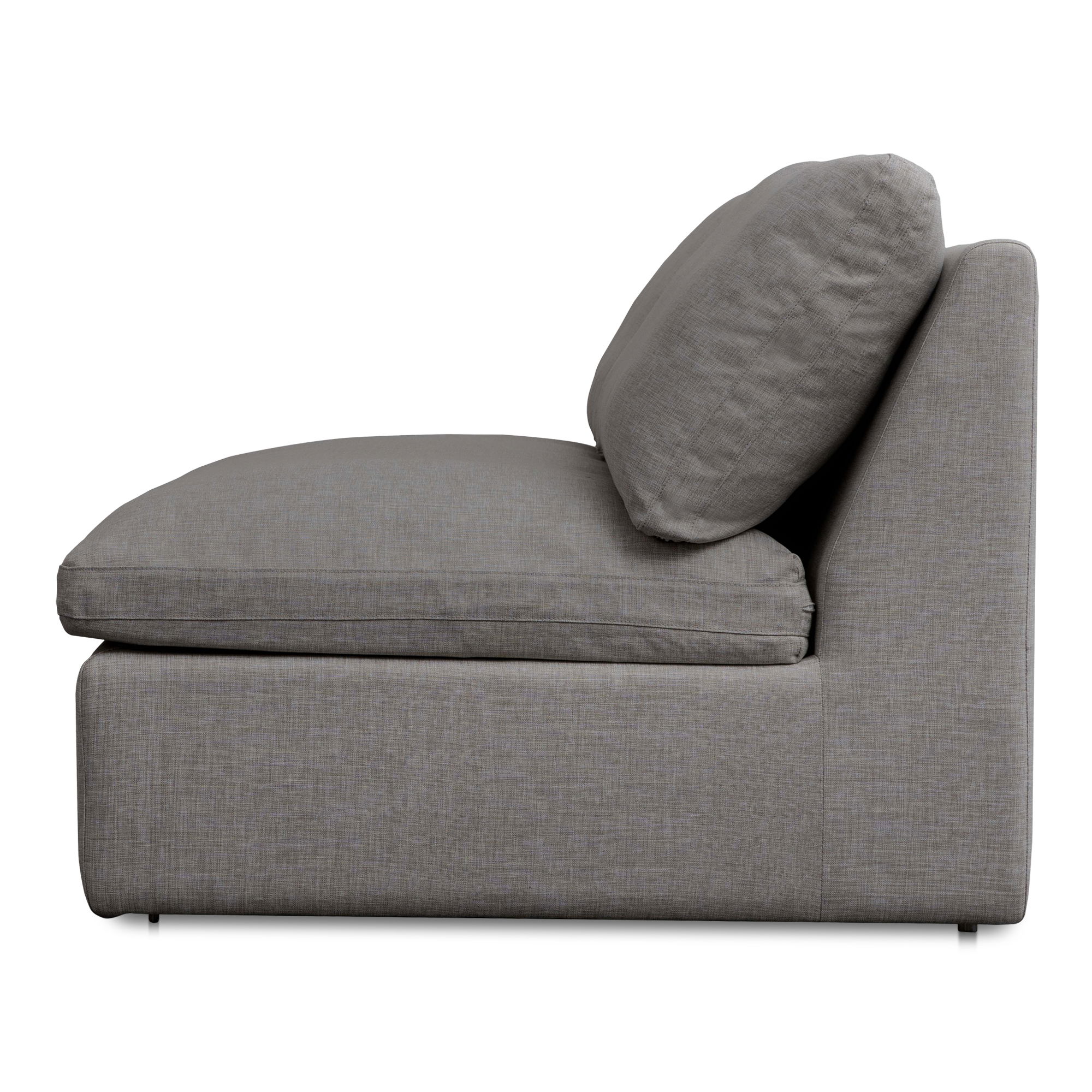 Miles Outdoor Sofa Speckled Light Grey large image 