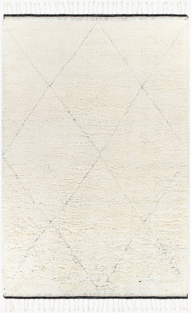 Sahara Handmade Rug, by Surya, 9' length x 6' width