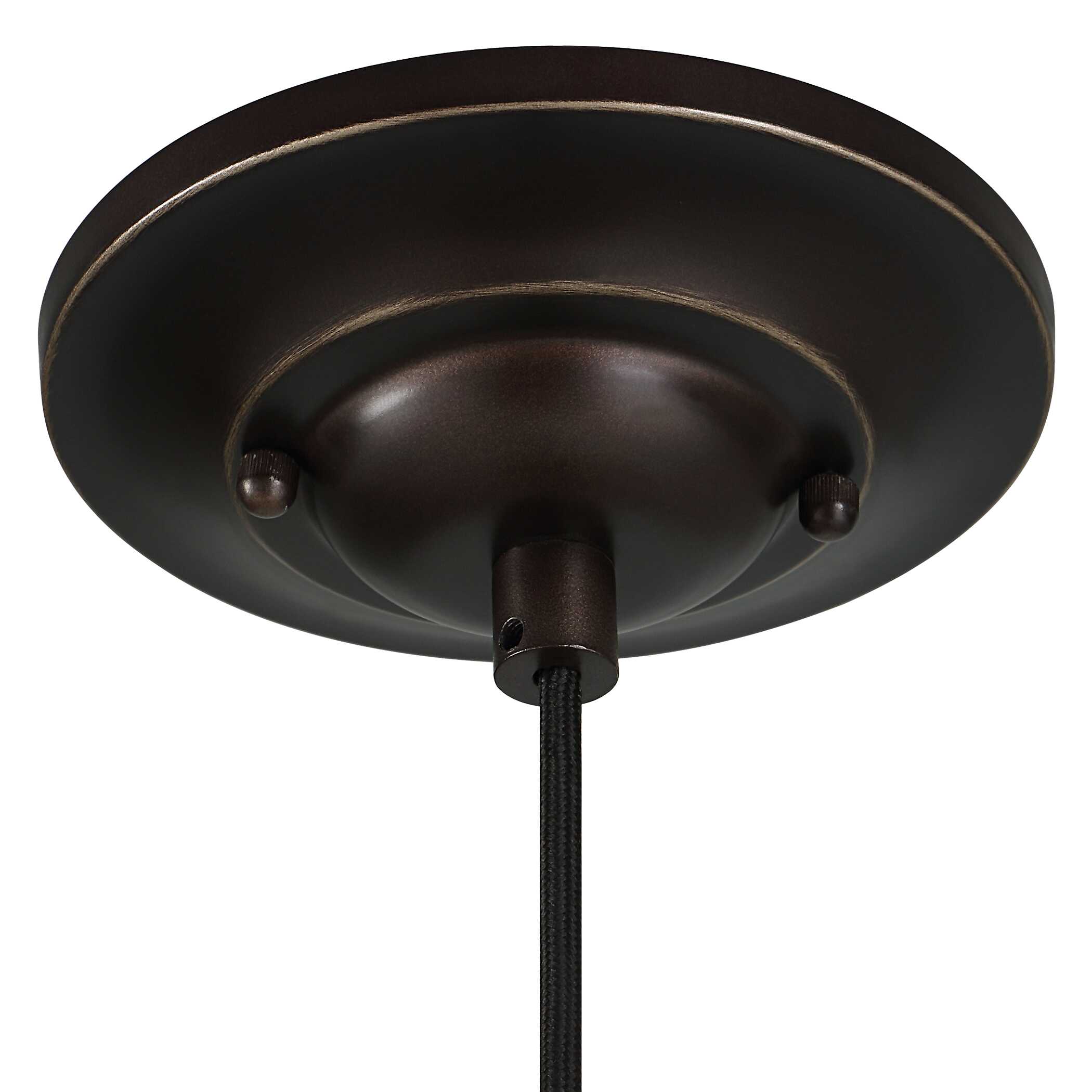 Placuna 1 Light Bronze Pendant large image 