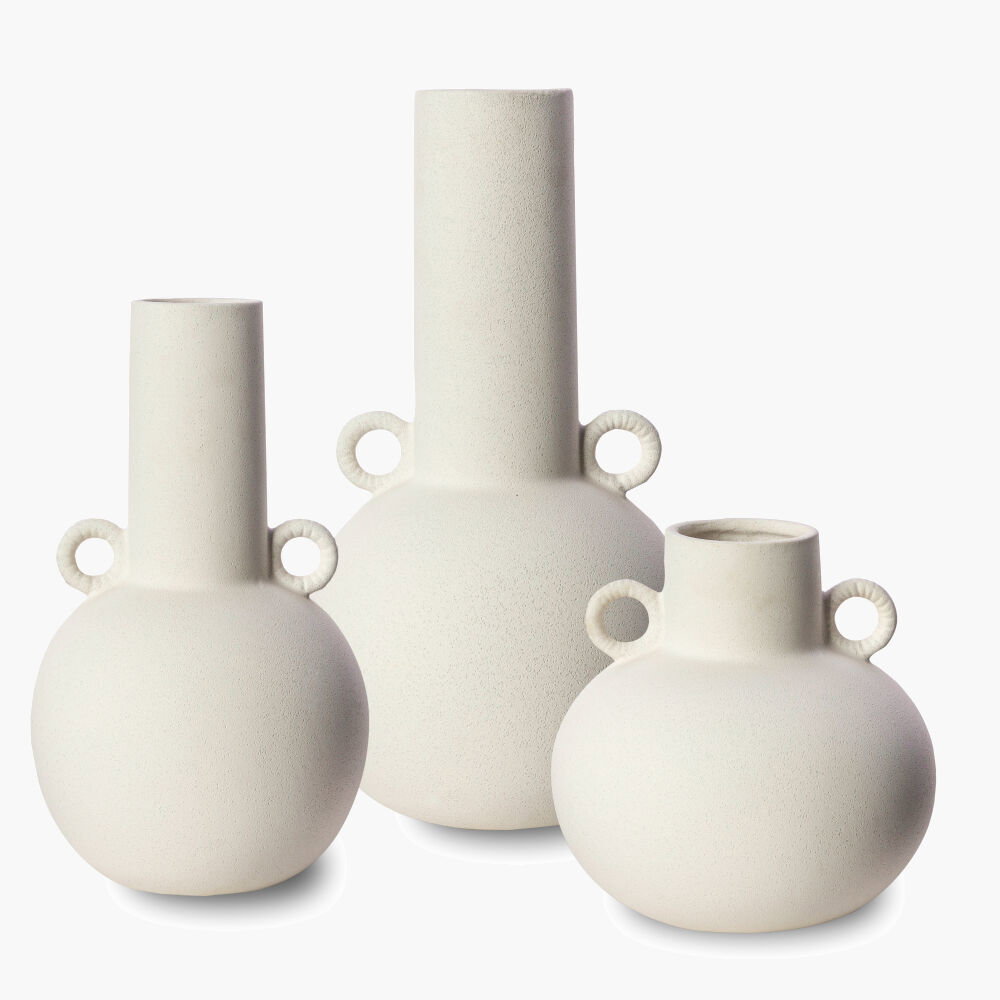 Acanceh Vase, by Surya, 8" width x 15" height