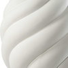 Twisted Swirl White Table Lamp, by Uttermost, 1'6" width x 2'8" height x 1'6" depth thumbnail 8