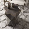 Capella Gray Accent Table, Side & End Table by Uttermost, 16" width x 22" height x 16" depth thumbnail 4