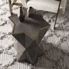 Capella Gray Accent Table, Side & End Table by Uttermost, 16" width x 22" height x 16" depth thumbnail 4