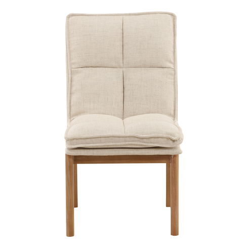 Beka Dining Chair Set of 2 Light Natural