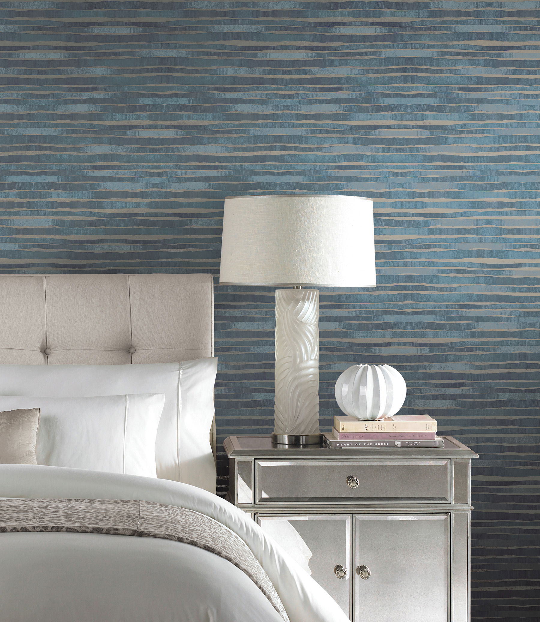 Dreamscapes Blue Wallpaper, by York Wall, 27' length x 2'3" width x 0.02" depth View 3