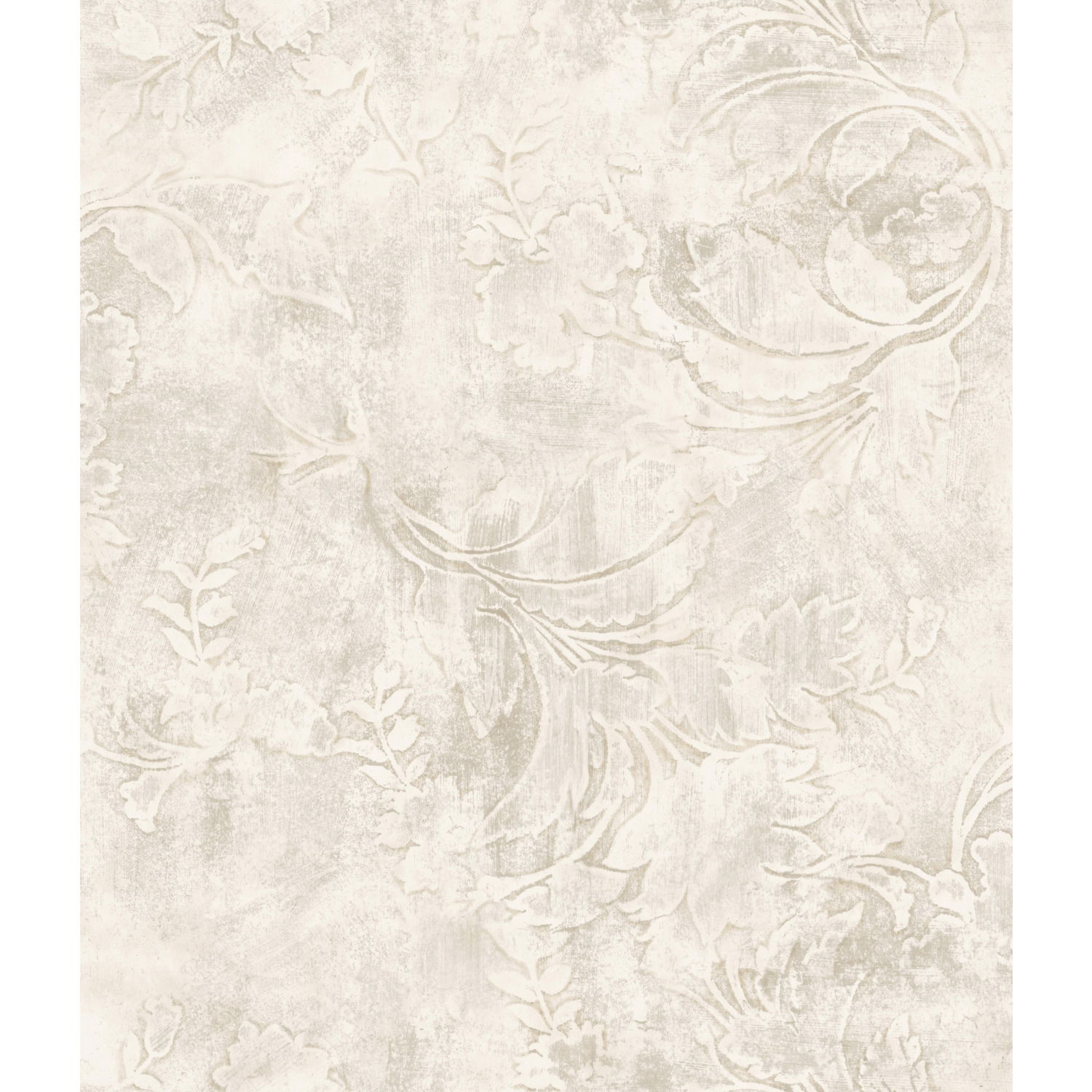 Entablature Scroll Cream Wallpaper large image 