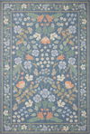 Rifle Paper Co. x Loloi Cotswolds Rug, 1'6" length x 1'6" width thumbnail