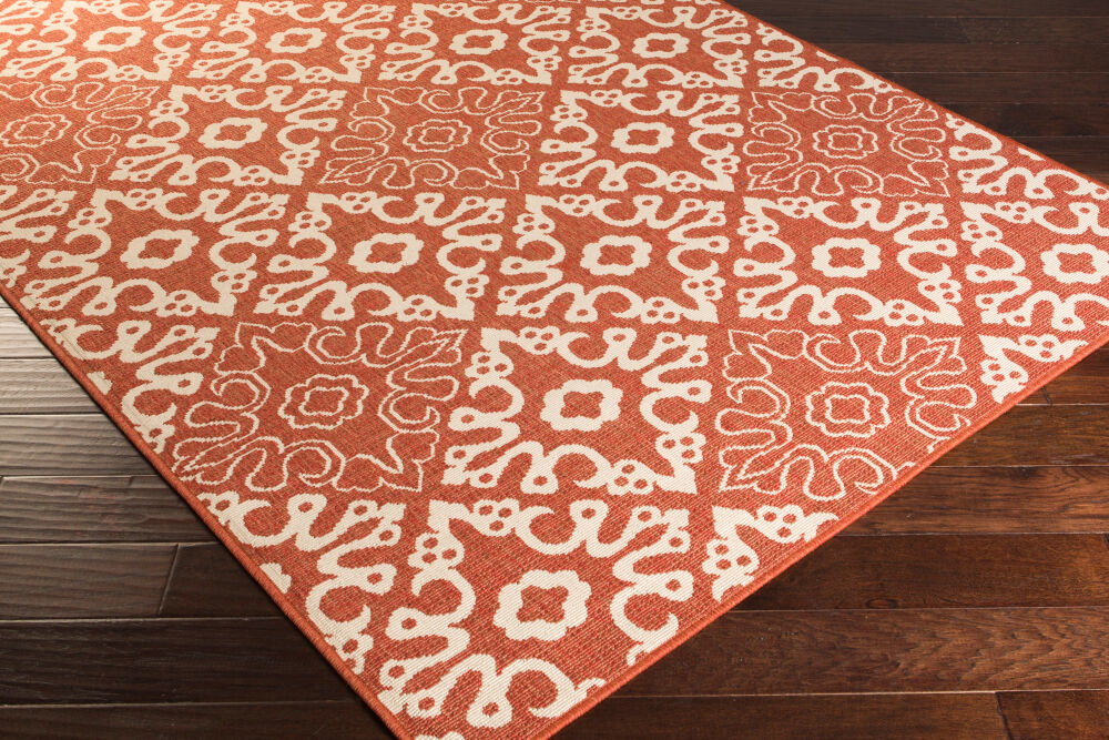 Alfresco Machine Woven Rug, by Surya, 4'5" length x 2'5" width