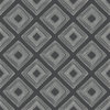 Diamond Sketch White & Black Wallpaper, by York Wall, 33' length x 1'8.5" width x 0.02" depth thumbnail