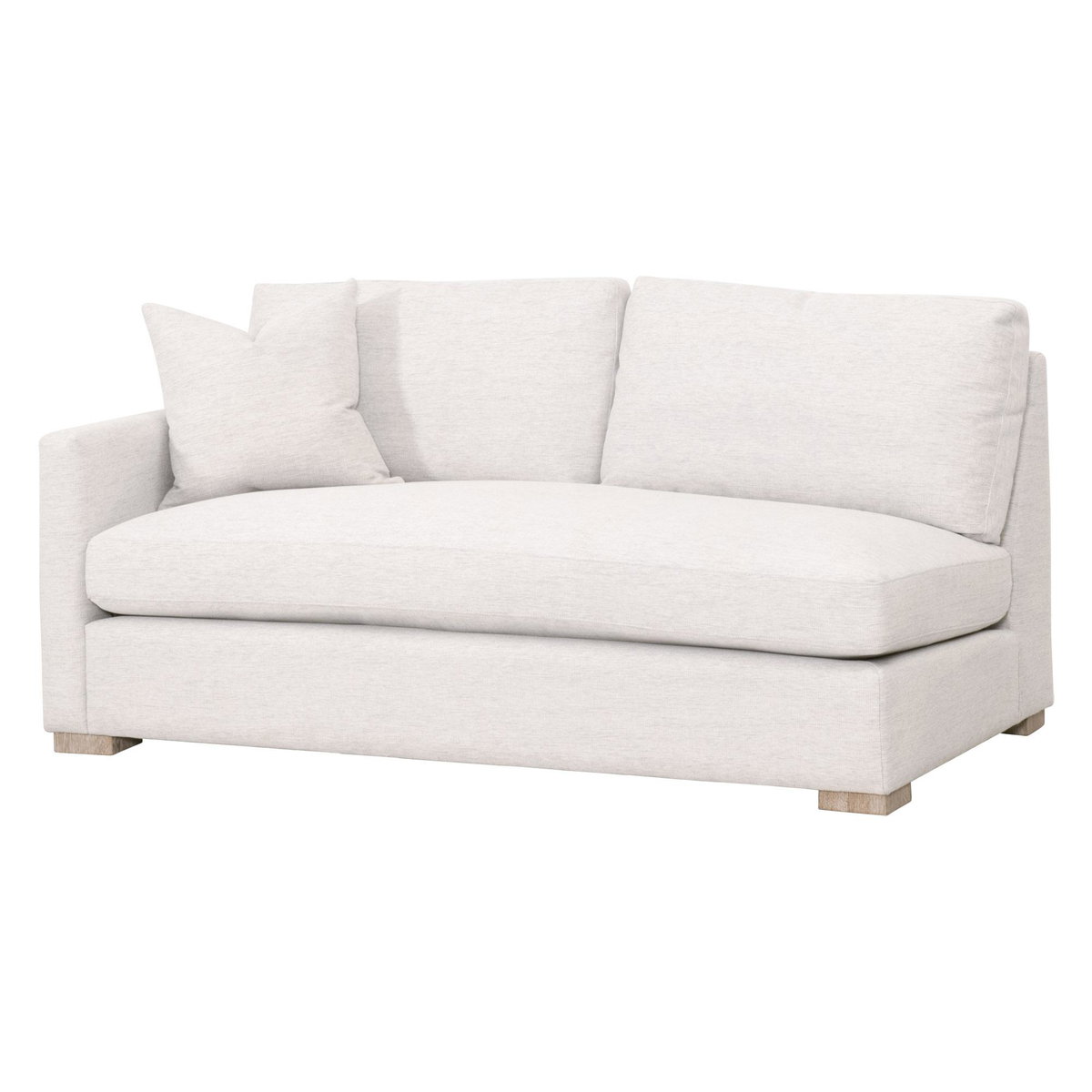 Clara Modular 2-Seat Left Slim Arm Sofa, Seating by Essentials for Living, 66.25" width x 34" height x 36" depth View 3
