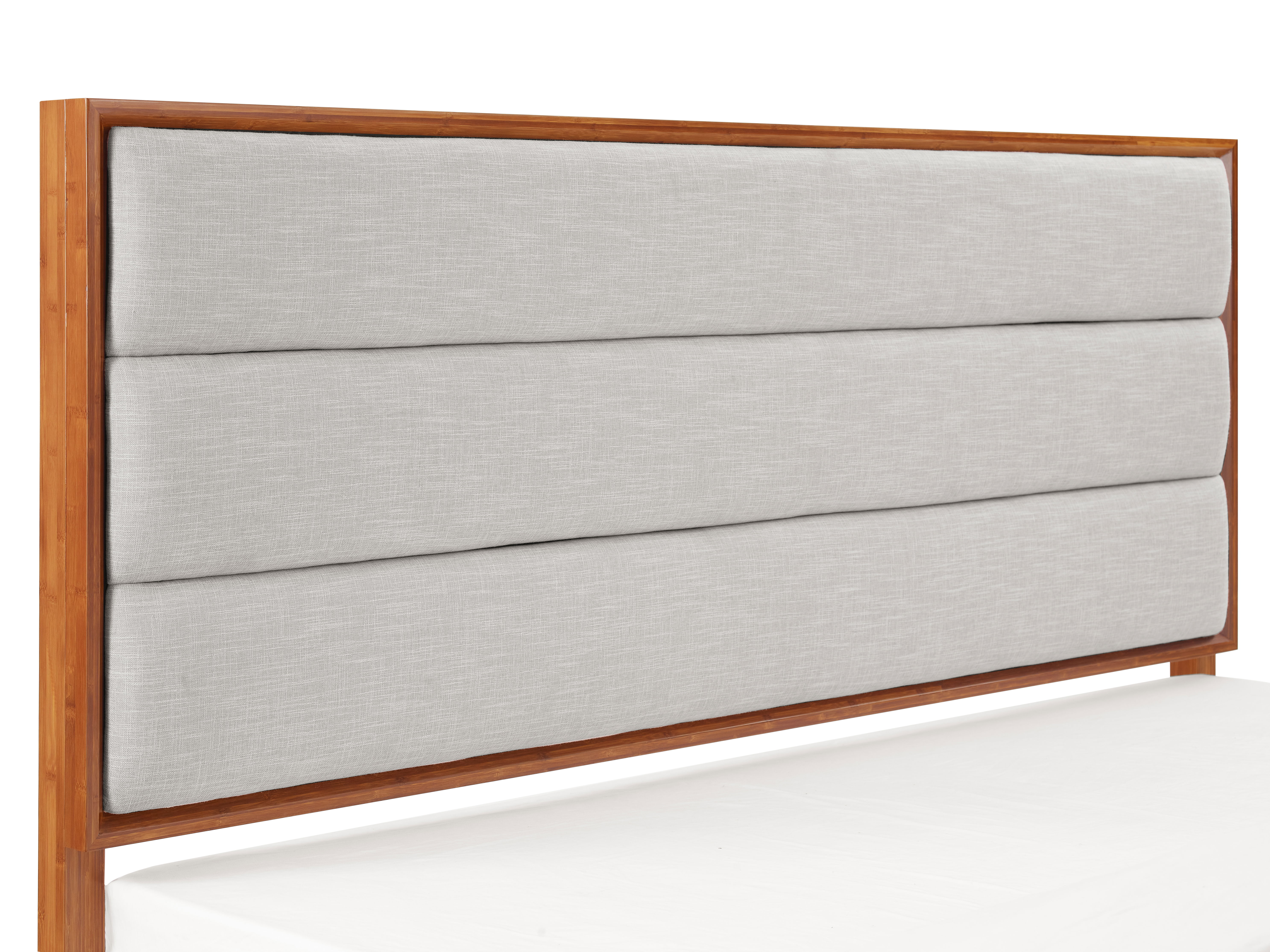 Taylor King Bed, Amber, by Greenington, 84" length x 79.84" width x 17.5" height View 5