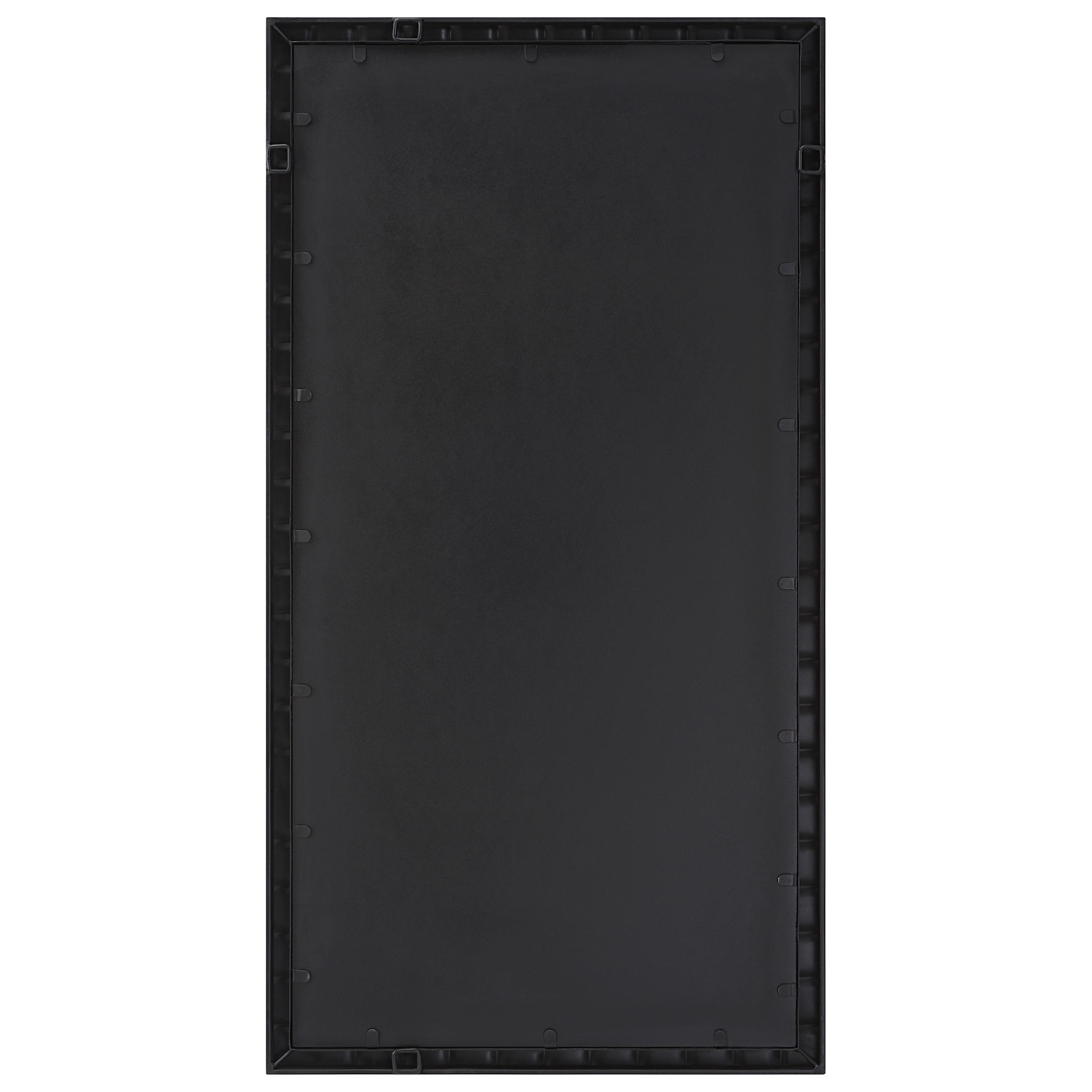 Dandridge Black Industrial Mirror large image 