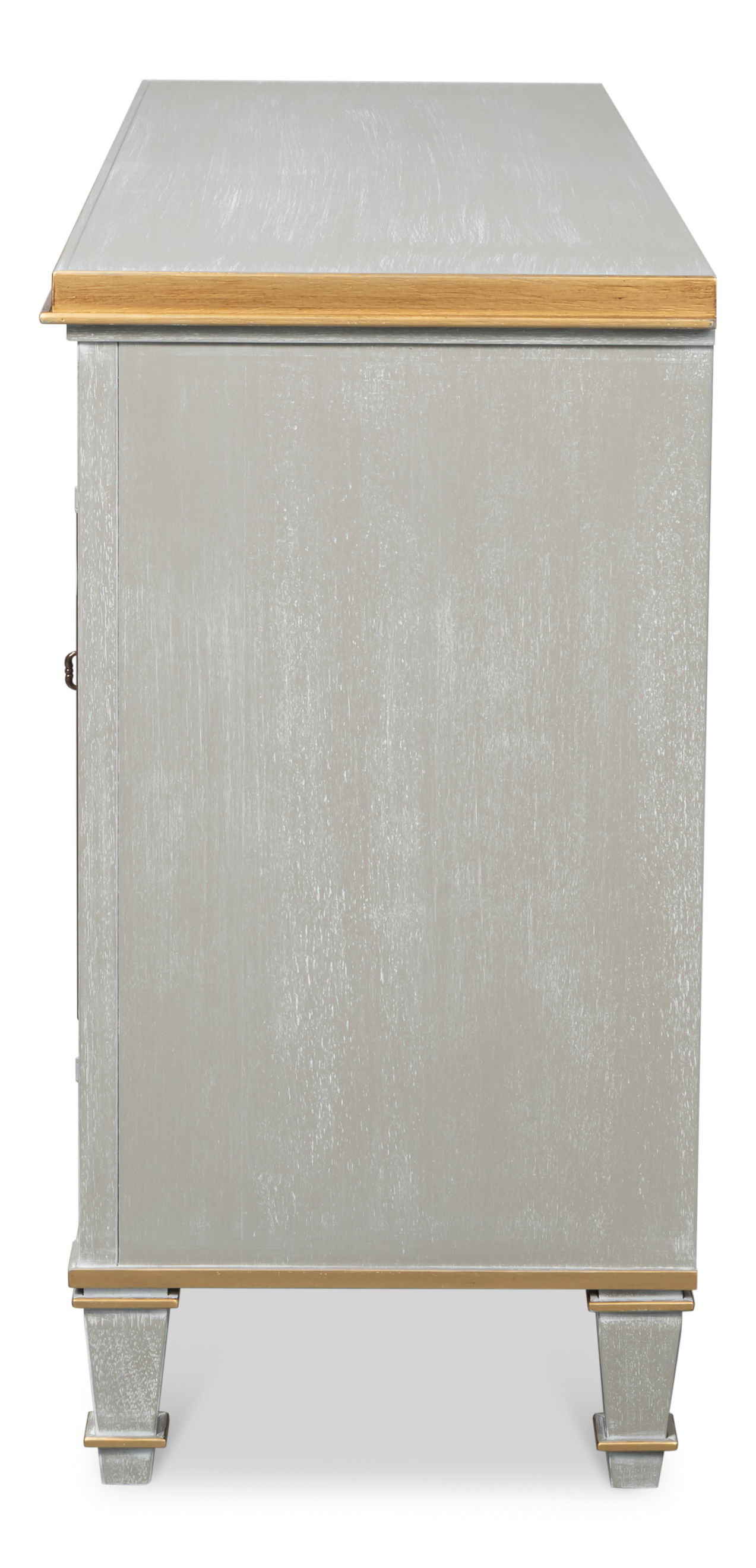 Louis Xvi Buffet,Carmine Legno, Cabinets & Sideboard by Sarreid, 60" length x 18" width x 34" height View 17