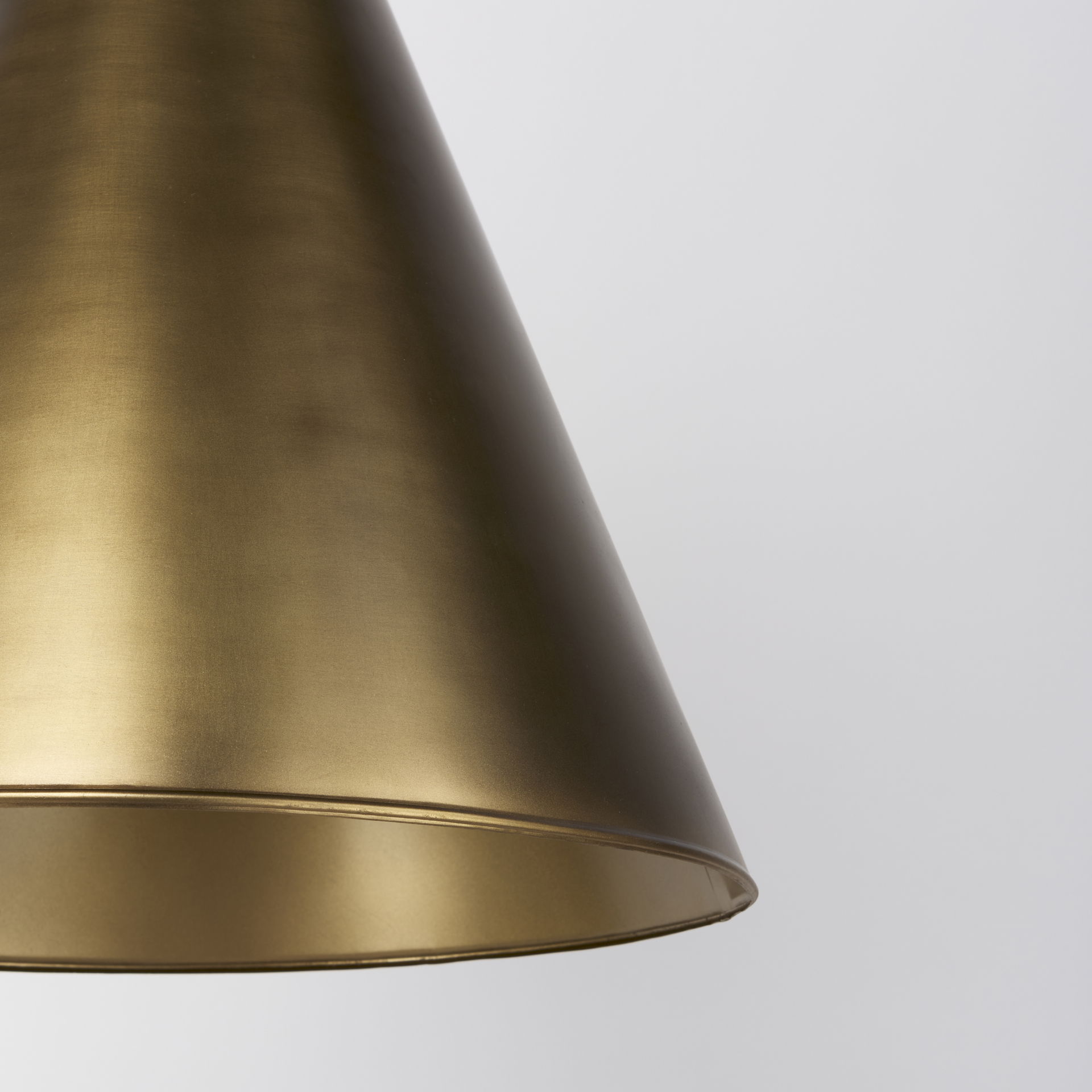 Fenton  Gold with Gold Accents Pendant Light, by Mercana, 18" length x 18" width x 23" height View 7