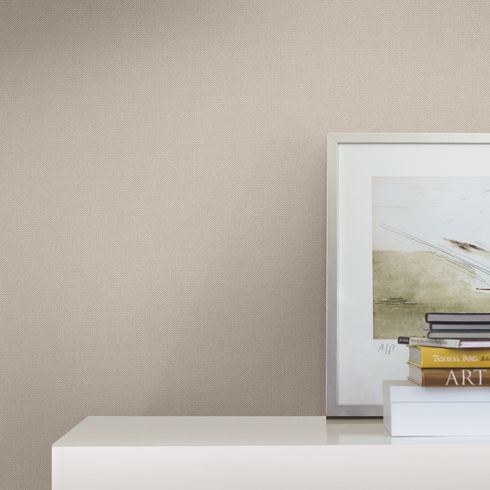 Chevronette Taupe Wallpaper
