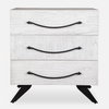 Vivi 3 Drawer White Chest, Cabinets & Chest by Uttermost, 32" width x 34" height x 18" depth thumbnail 1