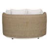 Sunset Outdoor Round Swivel Day Bed, Furniture by Uttermost, 54.75" width x 31.2" height x 51.75" depth thumbnail 6