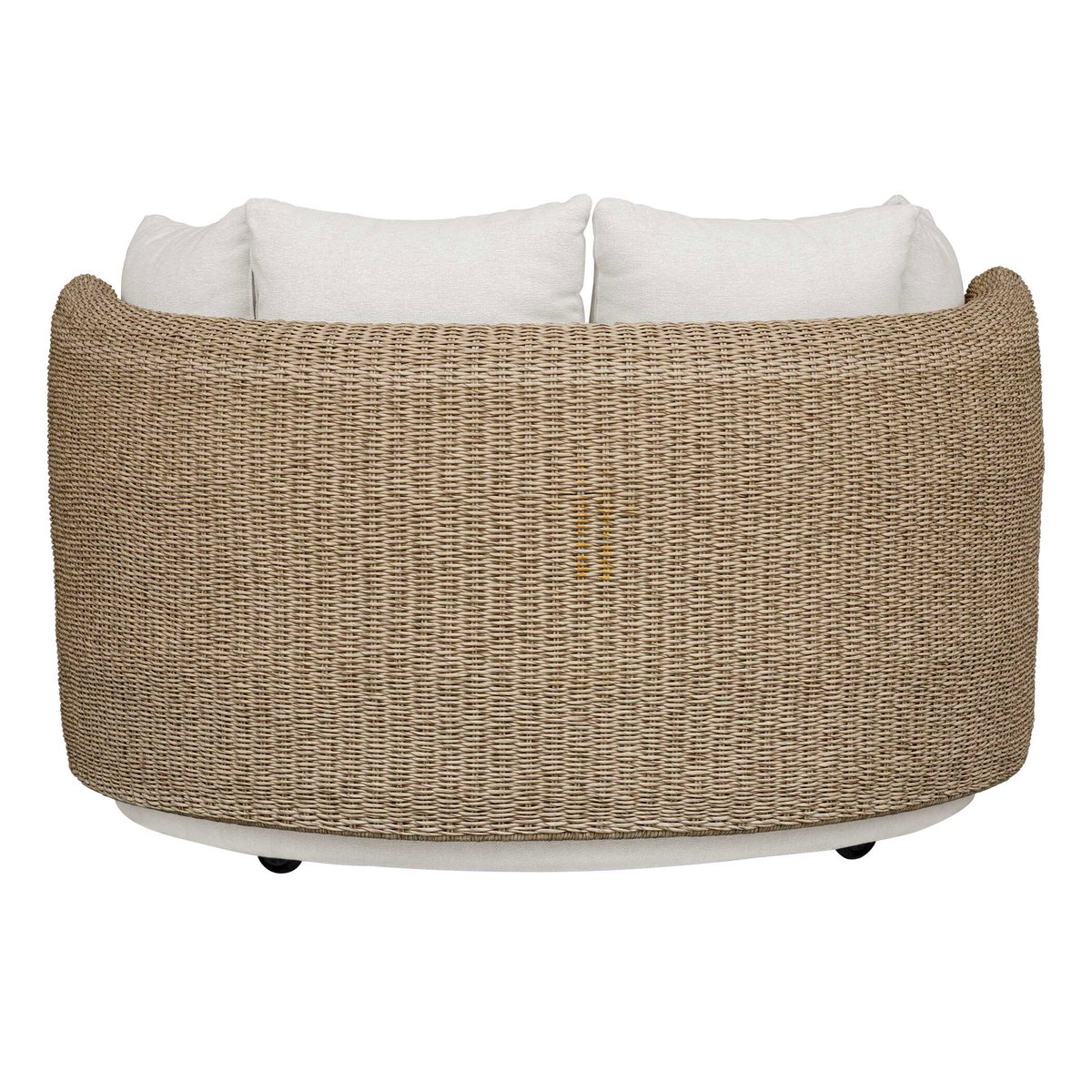Sunset Outdoor Round Swivel Day Bed, Outdoor Furniture by Uttermost, 4'6.75" width x 2'7.2" height x 4'3.75" depth View 6