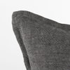 Zadie 20x20 Light Gray and Dark Gray Fabric Color Blocked Pillow Cover, Decorative Pillow by Mercana, 20" length x 20" width x 0.2" height thumbnail 10
