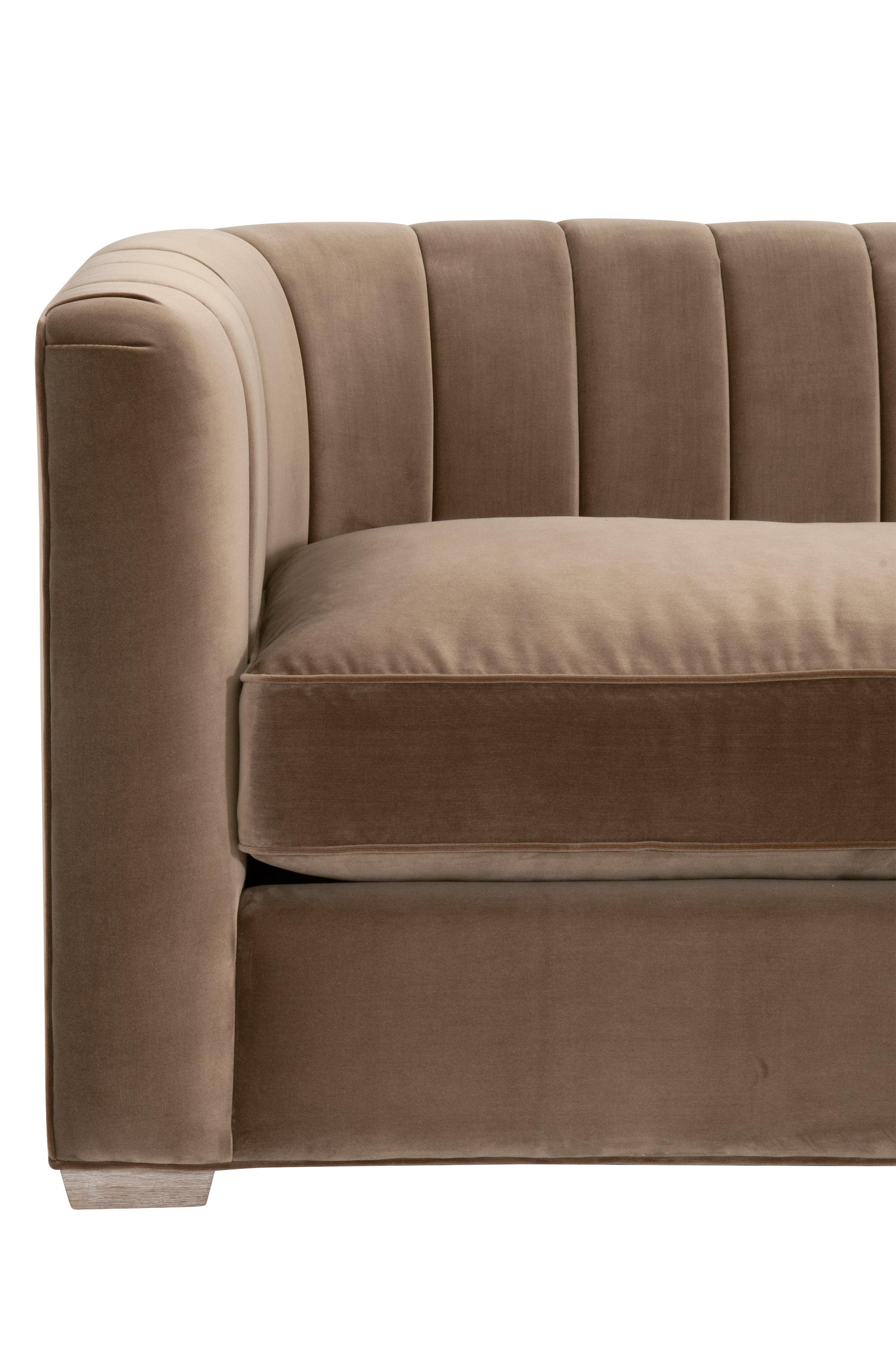 Bronx 87' Channel Back Sofa Bronx 87' Channel Back Sofa large image