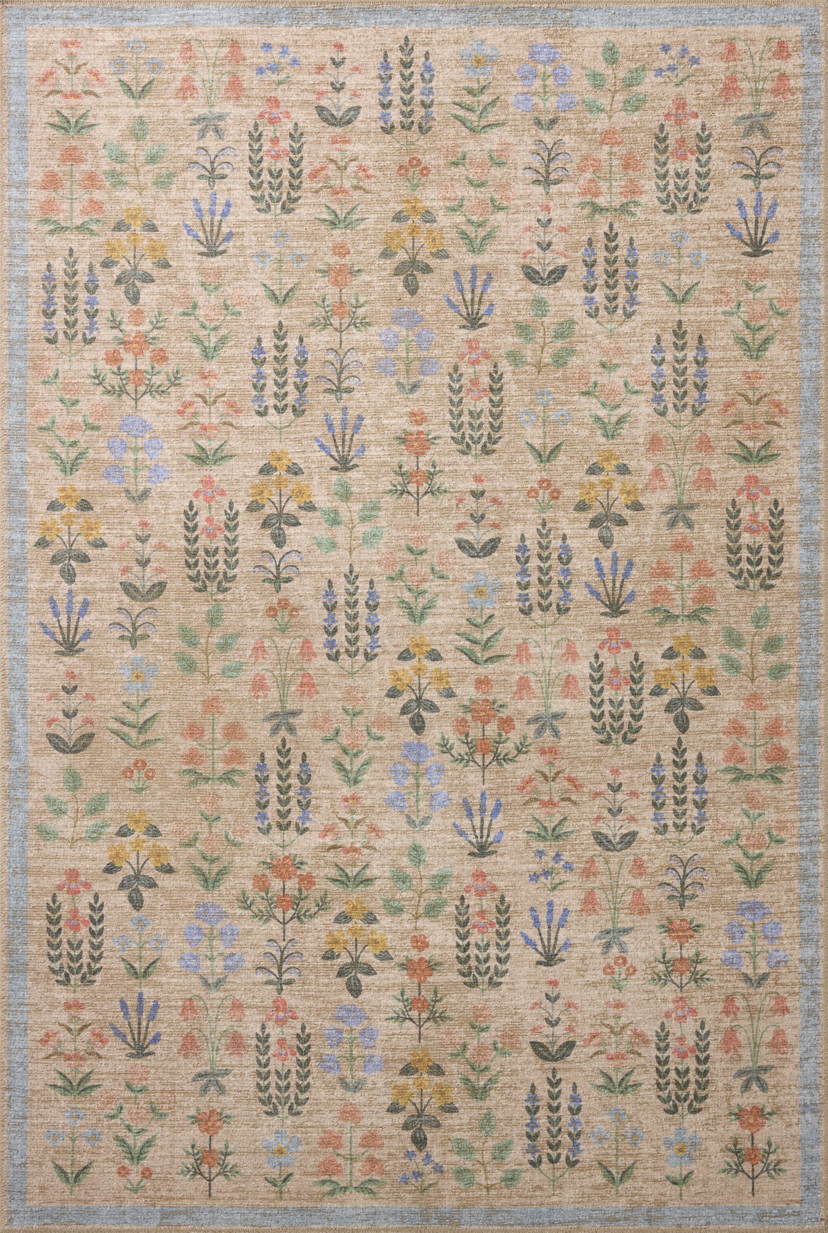 Rifle Paper Co. x Loloi Edinburgh Rug, 5' length x 7'6" width View 1