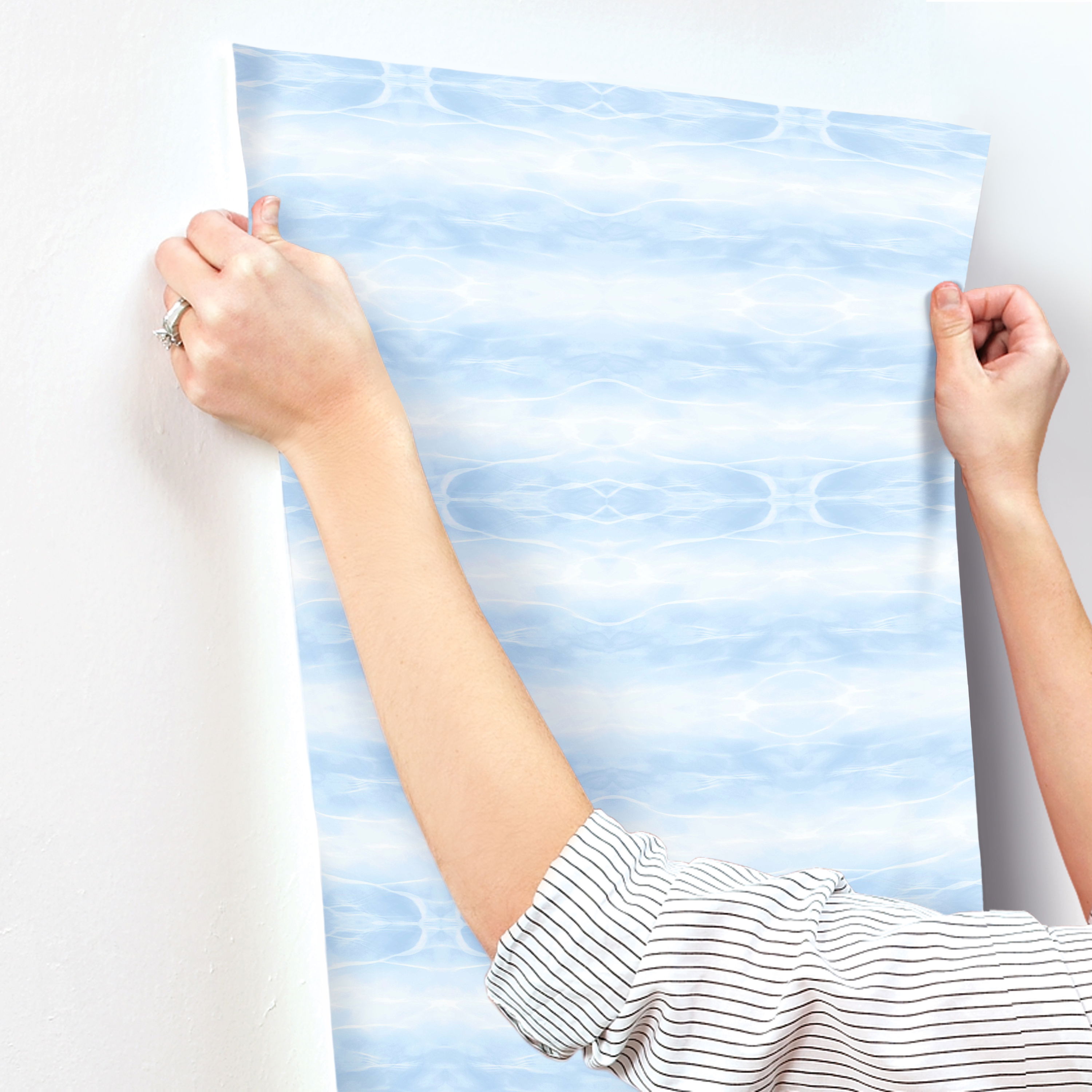 Disney the Little Mermaid Swim Blue Wallpaper, by York Wall, 33' length x 1'8.5" width x 0.02" depth View 3