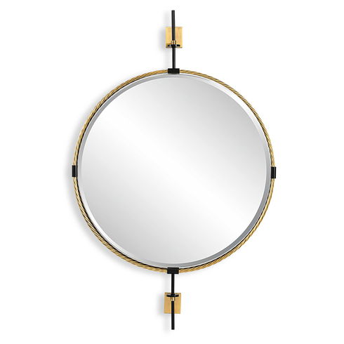 Guardrail Round Mirror