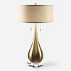 Lagrima Brushed Brass Lamp thumbnail 0