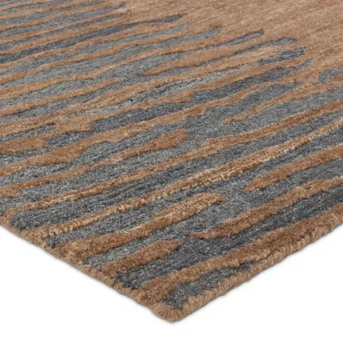 Verde Home By Jaipur Living Stockholm PVH16 Handmade Abstract Brown and Slate Area Rug (10