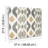 Patan Taupe Wallpaper thumbnail 4