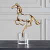 Gallop Gold Sculpture thumbnail 1