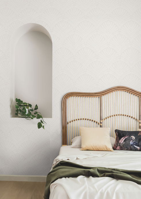 Beachcomber Off White Wallpaper