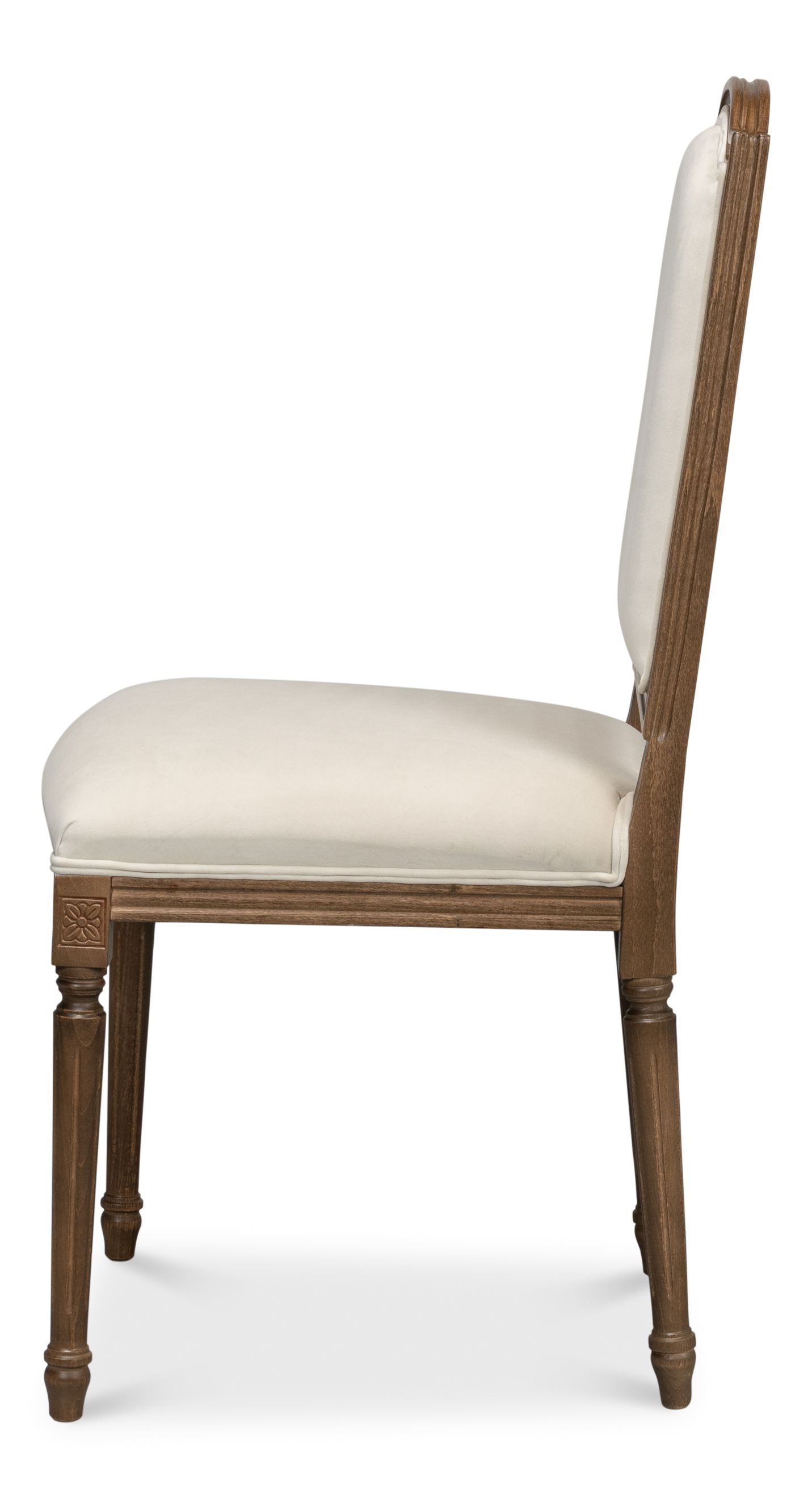Louis Xvi Squared Side Chair,Driftwood large image 